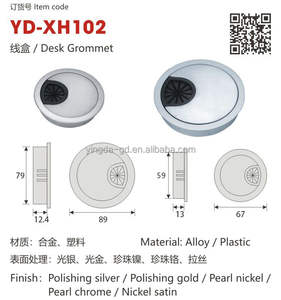Joints de <span class=keywords><strong>brosse</strong></span> d'entrée de câble de meuble Bande à œillets muraux Table à œillets carrés - Product Image 3