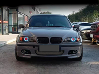 Kit carrosserie sport de haute qualité pour BMW Série 3 E46 2002-2005, ensemble de pare-chocs avant avec feux antibrouillard, accessoires automobiles