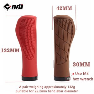 Montagna città per bambini adulti anello in lega esagonale vite di serraggio da 135mm Fit 22.2mm manubrio morbido bici nuova impugnatura in gomma - Product Image 4