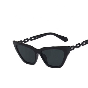 Lunettes de soleil yeux de chat ajourées pour femme, verres solaires d'extérieur, bon marché, <span class=keywords><strong>2022</strong></span> - Product Image 2