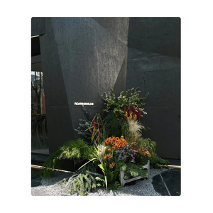 بلاط حائط خارجي مرن بحجم كبير من الترافرتين بالحجر الجيري المرن MCM ، بلاط ناعم مصقول من الترافرتين الخطي - Product Image 5