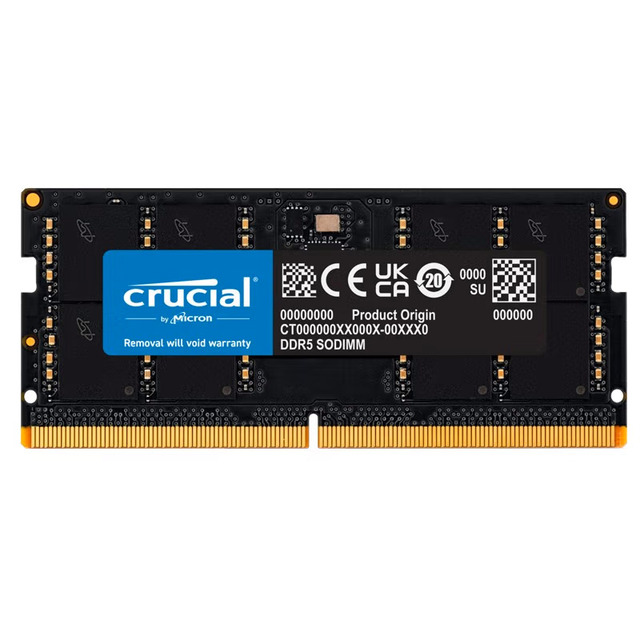 Crucial 32GB Kit 16GBx2 DDR4-2666 SODIMM CT2K16G4SFRA266