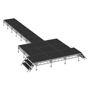 Hot selling easy setup cheap stage platform 1m x 2m