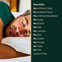 Capsules de mélatonine naturelle, soutien au sommeil et au bien-être, formule pure, complément alimentaire à marque privée