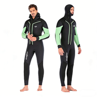 Combinaisons de plongée DIVESTAR de haute qualité, personnalisées, en néoprène de 7 mm, à manches longues, imperméables pour adultes, vente en gros, fermeture éclair avant, plongée, surf, homme