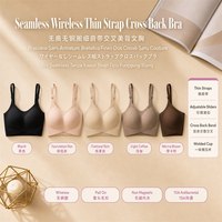Soutien-gorge sans fil en dentelle tricotée sans couture, dos croisé, fines bretelles, à enfiler, 66 % nylon 34 % élasthanne, sans armatures, bralette quotidienne pour femme