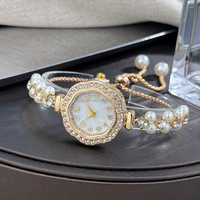 Jam Tangan Wanita Mewah Terbaru Jam Tangan Mewah untuk Wanita Jam Tangan Bunga Berlian Imitasi Jam Tangan Kuarsa Terpanas Jam Tangan Musim Panas