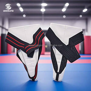Çocuklar ve Erkekler için Premium Ayarlanabilir Tekvando Kasık Koruyucusu - Karate Kick Boks Sanda Antrenmanı için Yüksek Yoğunluklu Köpük Koruyucu - Product Image 5
