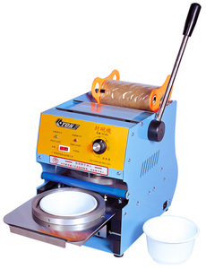 Scelleuse manuelle de bols 350W, diamètre max. 140 mm, hauteur max. 130 mm, pour salades, <span class=keywords><strong>poke</strong></span>, ramen, vente en gros - Product Image 4