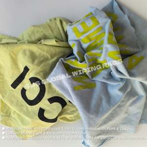Trapos de limpieza industriales de camisetas de colores de Australia, 10 kg, 100% algodón, para limpiar aceite - Product Image 4