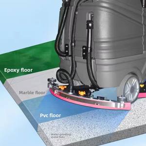 آلة تنظيف الأرضيات الكهربائية البلاستيكية الكبيرة من بوميركو، حالة جديدة، للاستخدام التجاري والصناعي في الكنس والمسح والتلميع - Product Image 4