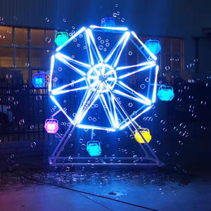 Grande roue à bulles à petit prix pour parc d'attractions, manège à bulles à vendre - Product Image 1