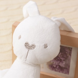 Muñeco de conejito de pierna larga de peluche, juguete para bebé, muñeco durmiente - Product Image 4