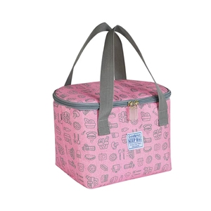 Sac de plage en maille personnalisé avec logo, petit sac isotherme pour le déjeuner, pour l'école, chariot pliable, sac isotherme pour bière, sac à lunch - Product Image 4
