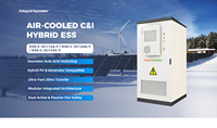 نظام بطارية Allsparkpower الصناعي والتجاري ESS بسعة 112 كيلوواط ساعة/128 كيلوواط ساعة/145 كيلوواط ساعة، هجين متصل/غير متصل بالشبكة، تبريد هوائي، بطارية LiFePO4 بقدرة 48 كيلوواط-60 كيلوواط