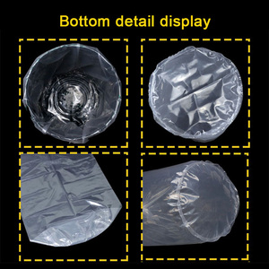 Nhà máy tùy chỉnh vật liệu mới nhiệm vụ nặng nề PE thùng sắt lớn lót túi nhựa lót đường kính 40*60 Túi đáy tròn - Product Image 5