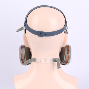 Autre respirateur demi-masque 7502 en silicone réutilisable pour la protection industrielle contre la poussière et les gaz avec cartouche filtrante pour vapeurs organiques - Product Image 1