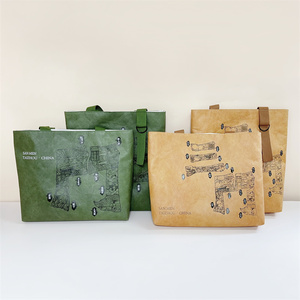 Factory <b>Tyvek</b> <b>Paper</b> Composite Non-woven Shopping Tote Eco Bag Customize Logo - Product Image 1