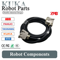 Câble d'alimentation Kuka C4 de l'armoire au corps du robot 00-261-093 00261093, conductivité stable, anti-usure, pièces de rechange pour câblage de robot industriel