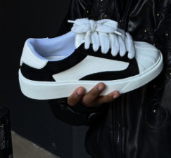 รองเท้าผ้าใบผู้หญิงผู้ชาย หนังคุณภาพสูง สวมใส่สบาย รองเท้าคู่รัก รองเท้าอะคริลิคคาร์บอน Numeris Altelier - Product Image 4