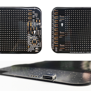 Panel de luz con logotipo LED para coche, pantalla LED programable a todo Color, pantalla de expresión móvil DIY, tablero de visualización Flexible LED - Product Image 1