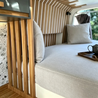 Matelas de luxe en mousse à mémoire de forme à pression zéro pour camping-car, taille Queen/King, anti-acariens, respirant, protection de la colonne vertébrale, épaisseur personnalisable
