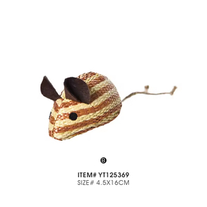 Vente en gros de petits jouets pour chat jouet pour chat 3 couleurs vives et réalistes forme de souris jouets à mâcher pour animaux de compagnie - Product Image 3