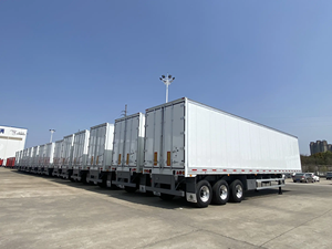 Semi-remorque en acier Chitu 3 essieux 60 tonnes personnalisée pour le transport d'aliments surgelés, vente en gros OEM - Fourgon frigorifique - Product Image 6
