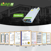 Alimentation à découpage LYNN personnalisée 24V AC/DC 1000W, rendement 89%, sortie unique, modèle GLE-1000S-24V, pour imprimante 3D et applications industrielles