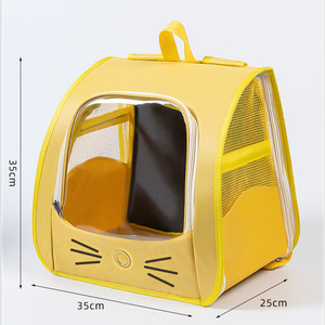 Large Capacity Portable Breathable Shoulder <b>Pet</b> Bag for Cats and Dogs Anti-Stress Features <b>Pet</b> <b>Carriers</b> Supplies - Product Image 3