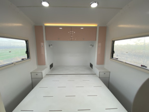 Nhôm Trailer du lịch lớn xe đạp RV 16 lai Trailer <span class=keywords><strong>15</strong></span> chân với mái Lều cắm trại - Product Image 2