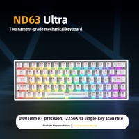 Teclado Gaming con Cable e Interruptor Magnético Irok ND63 Max/ND63 Ultra de Nivel de Torneo con 8kHZ y 0.001ms de Respuesta para Compras en Línea en Alibaba