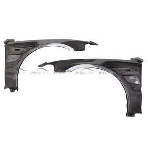 Carbon Fiber Front Side Bumper Fender Air Intake Vent <b>Splitter</b> for Honda CIVIC EG 1992-1995 K6 3D Auto Tuning - Product Image 2