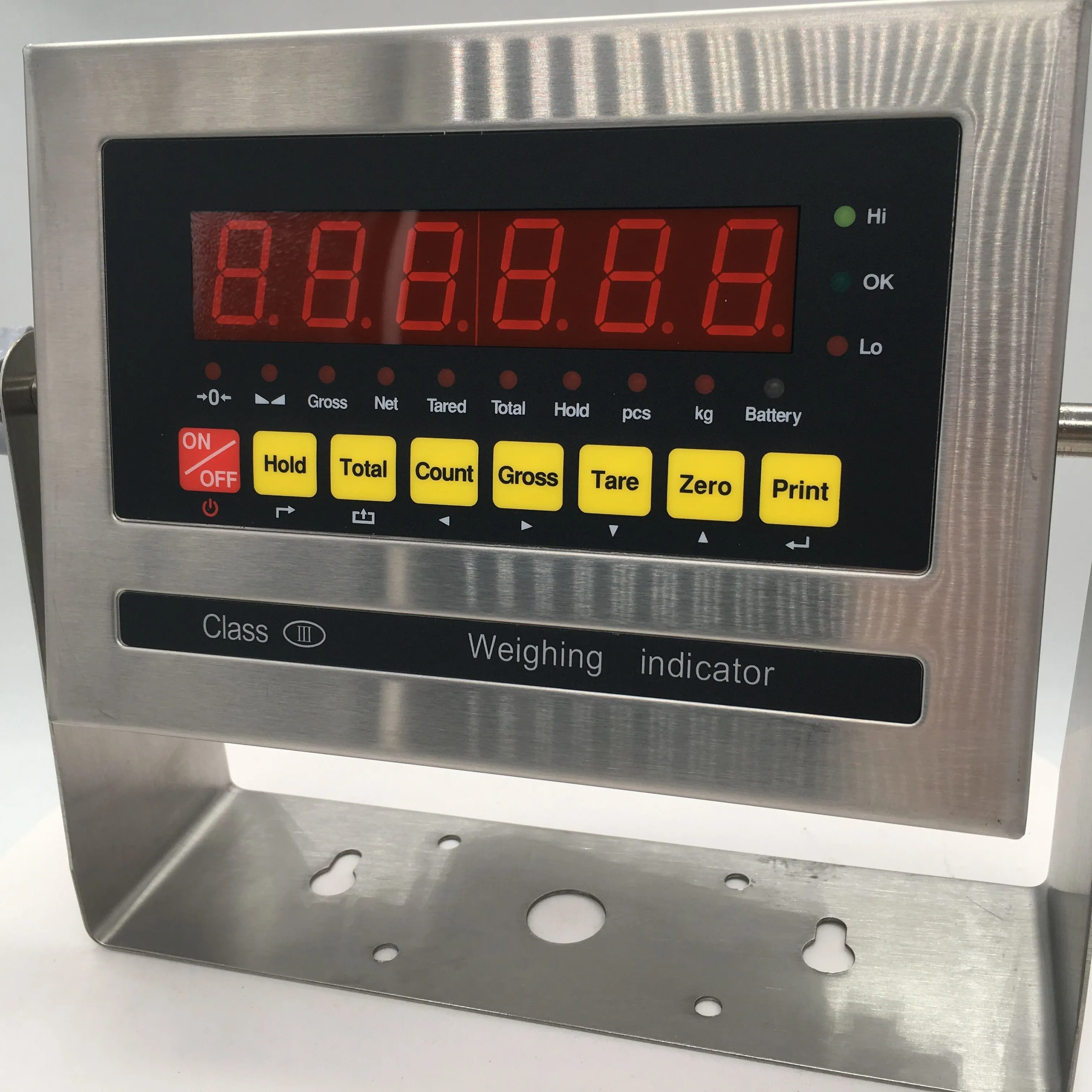 Hoge Kwaliteit Weegindicator Elektronische Digitale Weegschaal Indicator Label Printer