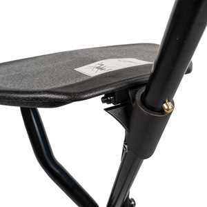 Haobu – chaise pliante en alliage d'aluminium, hauteur réglable, capacité de 300 lb, pour personnes âgées, soutien à la mobilité, utilisation en extérieur - Product Image 4