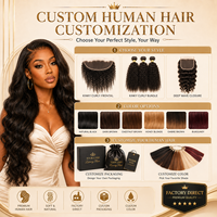 Extensiones de Cabello Humano Virgen Remy Vietnamita de Alta Calidad 14A, Liso Natural, Ondulado, Sin Procesar, con Doble Trama a Máquina para Trenzas