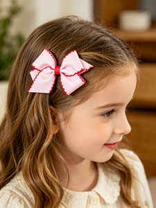 <span class=keywords><strong>สอน</strong></span><span class=keywords><strong>ทำ</strong></span>โบว์ริบบิ้นโกรเกรนขอบถักโครเชต์สไตล์วินเทจสำหรับเครื่องประดับผมสุดเก๋ - Product Image 3