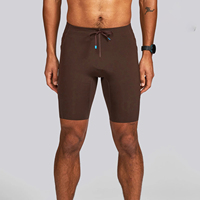 Shorts de course pour femmes 2-en-1 en coton à taille haute, doublés, extensibles, pour la maternité et le fitness