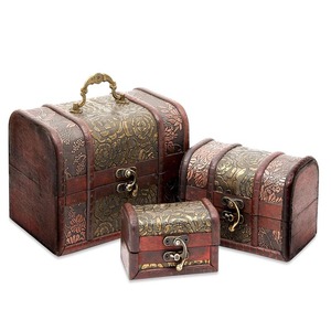 <span class=keywords><strong>Cajas</strong></span> <span class=keywords><strong>de</strong></span> <span class=keywords><strong>Madera</strong></span> <span class=keywords><strong>Pequeñas</strong></span> para Tesoros, Baúles Decorativos <span class=keywords><strong>de</strong></span> Estilo <span class=keywords><strong>Vintage</strong></span> para Joyas, Recuerdos, Colección <span class=keywords><strong>de</strong></span> Monedas y Decoración del Hogar - Product Image 1