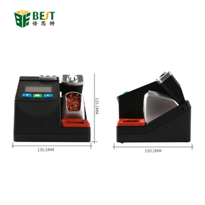 BST-933B Trạm Hàn Sắt Thông Minh Không Chì T12 Tip 130W Cho Điện Thoại Di Động PCB BGA <span class=keywords><strong>SMD</strong></span> Dụng Cụ Sửa Chữa Hàn - Product Image 4