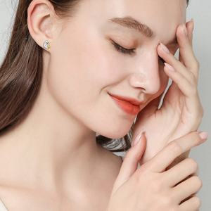 Venta de fábrica joyería 925 plata esterlina chica divertida y lindo Animal perro Stud pendientes - Product Image 4