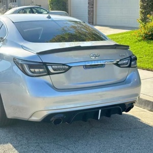 Đèn hậu màu đen thích hợp cho đèn hậu <span class=keywords><strong>LED</strong></span> Infiniti q50l Q50 đèn phanh đèn báo rẽ nọc độc loạt sửa đổi đèn hậu - Product Image 5