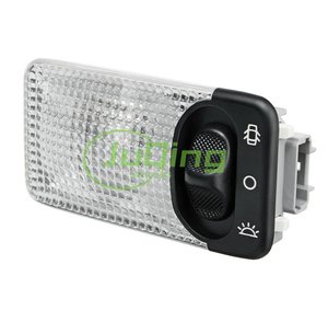 Plafonnier intérieur de voiture, plafonnier rond, lampe de lecture, adapté à Citroën C1 C2 C3 Peugeot 206 <span class=keywords><strong>CC</strong></span> 207 6362AC 6362P3 6362K9 - Product Image 2