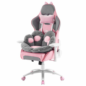 Superventas Rosa giratorio encantador Led corazón Gaming Silla Chaise <span class=keywords><strong>Gamer</strong></span> Rgb iluminación funcional <span class=keywords><strong>Gamer</strong></span> Pc silla con masaje - Product Image 5