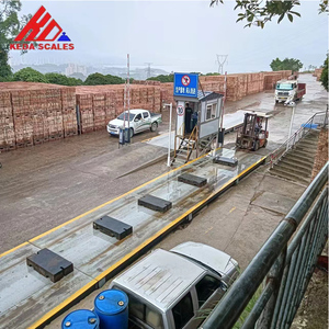 Keda 저울 80 톤 전자 트럭 저울 계량교 3*16m 차량 계량 시스템 용 디지털 계량 저울 무게 교량 - Product Image 5