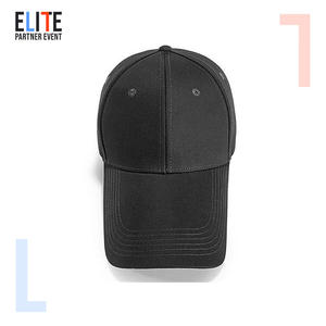 หมวกเบสบอล HBA47 ปีกโค้งยาวพิเศษ 6 แผง ปักโลโก้ได้ ผ้าฝ้าย ทรงฮาร์ดท็อป ตัวล็อคโลหะ ป้องกันแสงแดด - Product Image 2