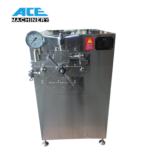 Homogeneizador de Líquidos de Alta Presión Ace, Equipo Homogeneizador de Leche y Jugos de Dos Pistones, 1000L/H - Product Image 3