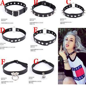Collar erótico de bondage para parejas, estilo punk europeo y americano, juguetes eróticos SM. - Product Image 1