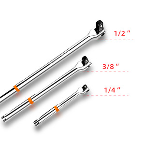 F-Stick Steering Wrench Set 1/4 3/8 1/2 Inch <b>Extension</b> <b>Socket</b> 3 Pieces Soft Case Auto Repair Tool - Product Image 4