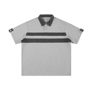 เสื้อโปโลลายทางแฟชั่นสำหรับผู้ชาย - ผ้าเนื้อเบา แห้งเร็ว ทรงทันสมัย เหมาะสำหรับกอล์ฟและสวมใส่ในชีวิตประจำวันอย่างมีสไตล์ - Product Image 2
